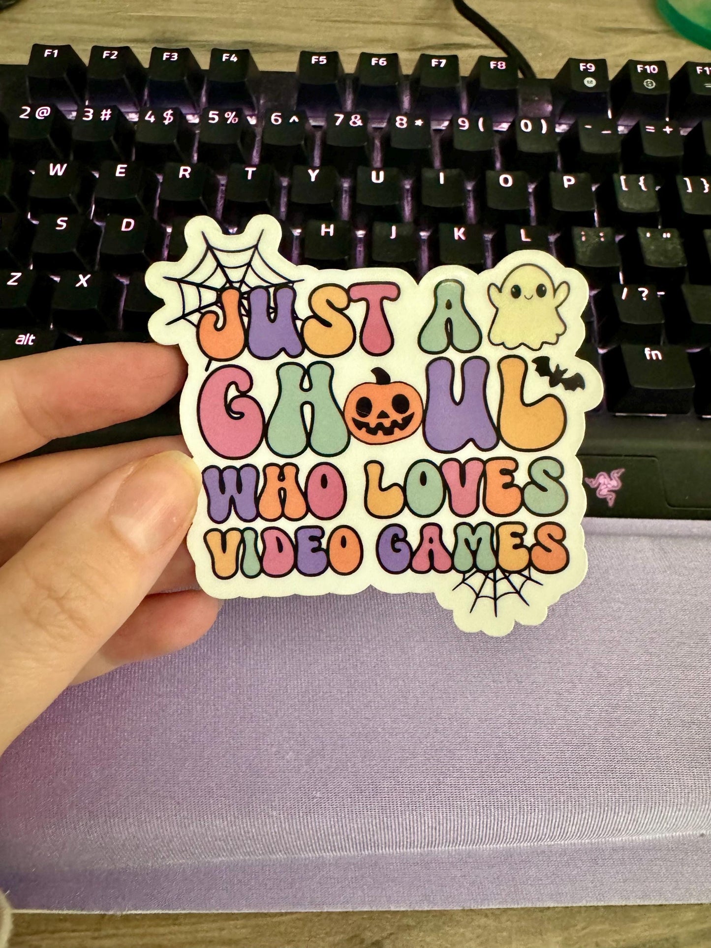 Just A Ghoul Who Loves Video Games