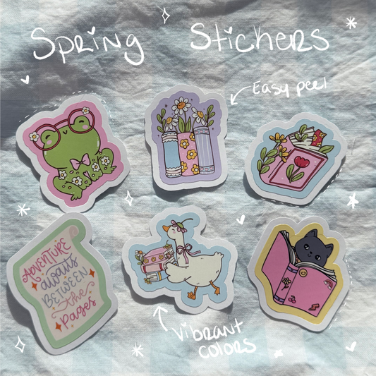 Pages in Bloom - Spring Stickers