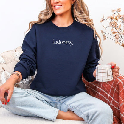 Indoorsy Embroidered Sweatshirt