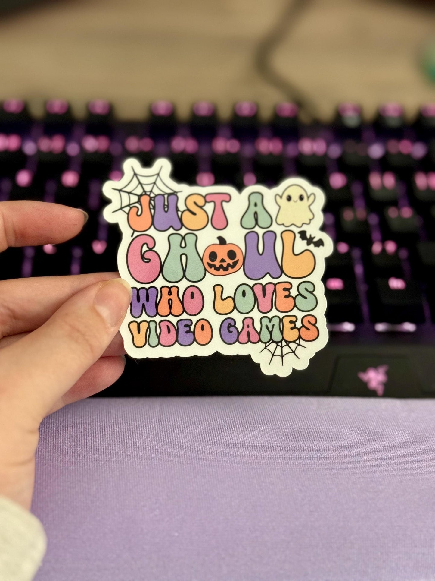 Just A Ghoul Who Loves Video Games