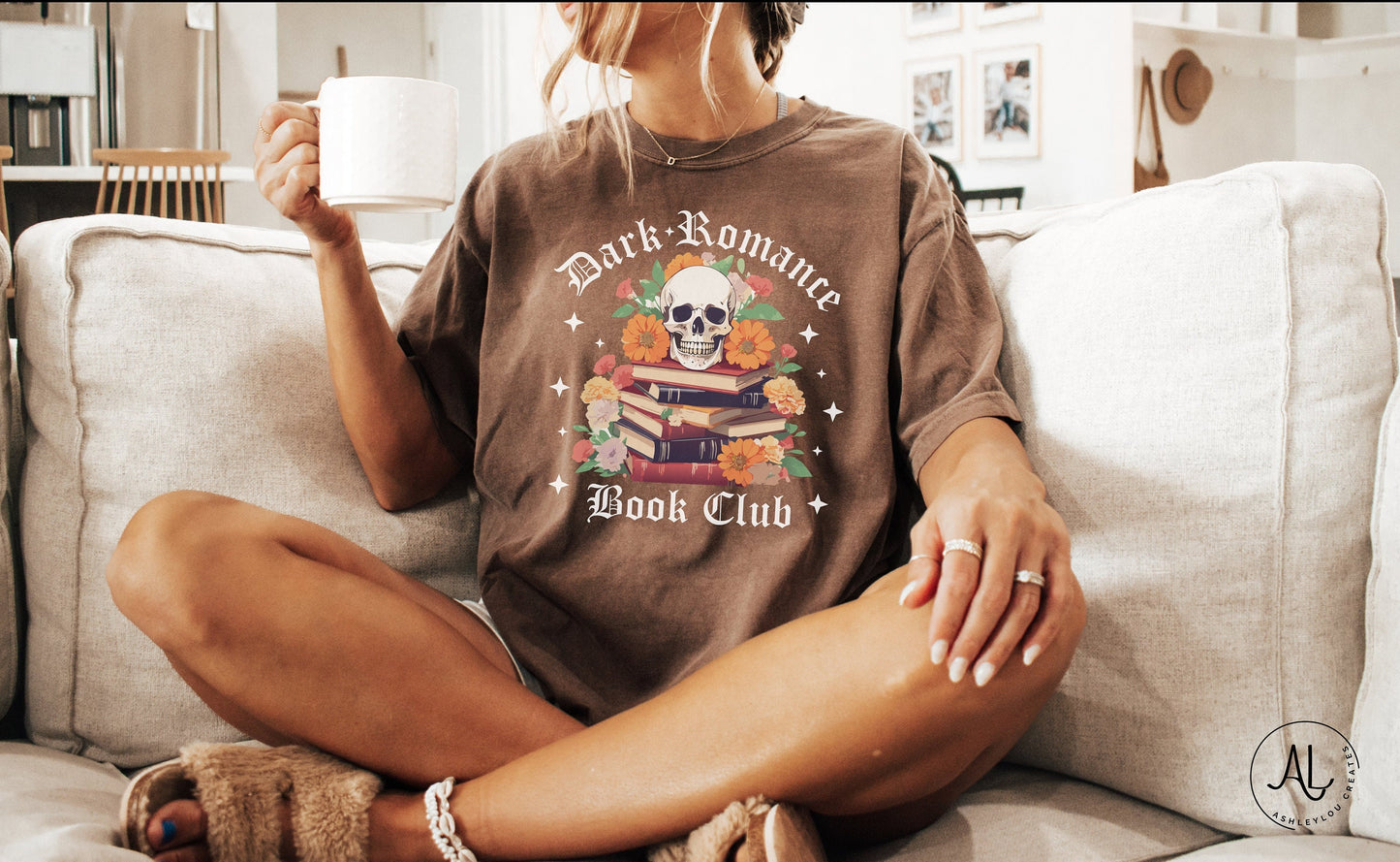 Dark Romance Book club Shirt Spicy Books Shirt Spicy Reader Bookish Shirt Smut Books Shirt Smut Book Book Lover Gift Reader Shirt Skull Book