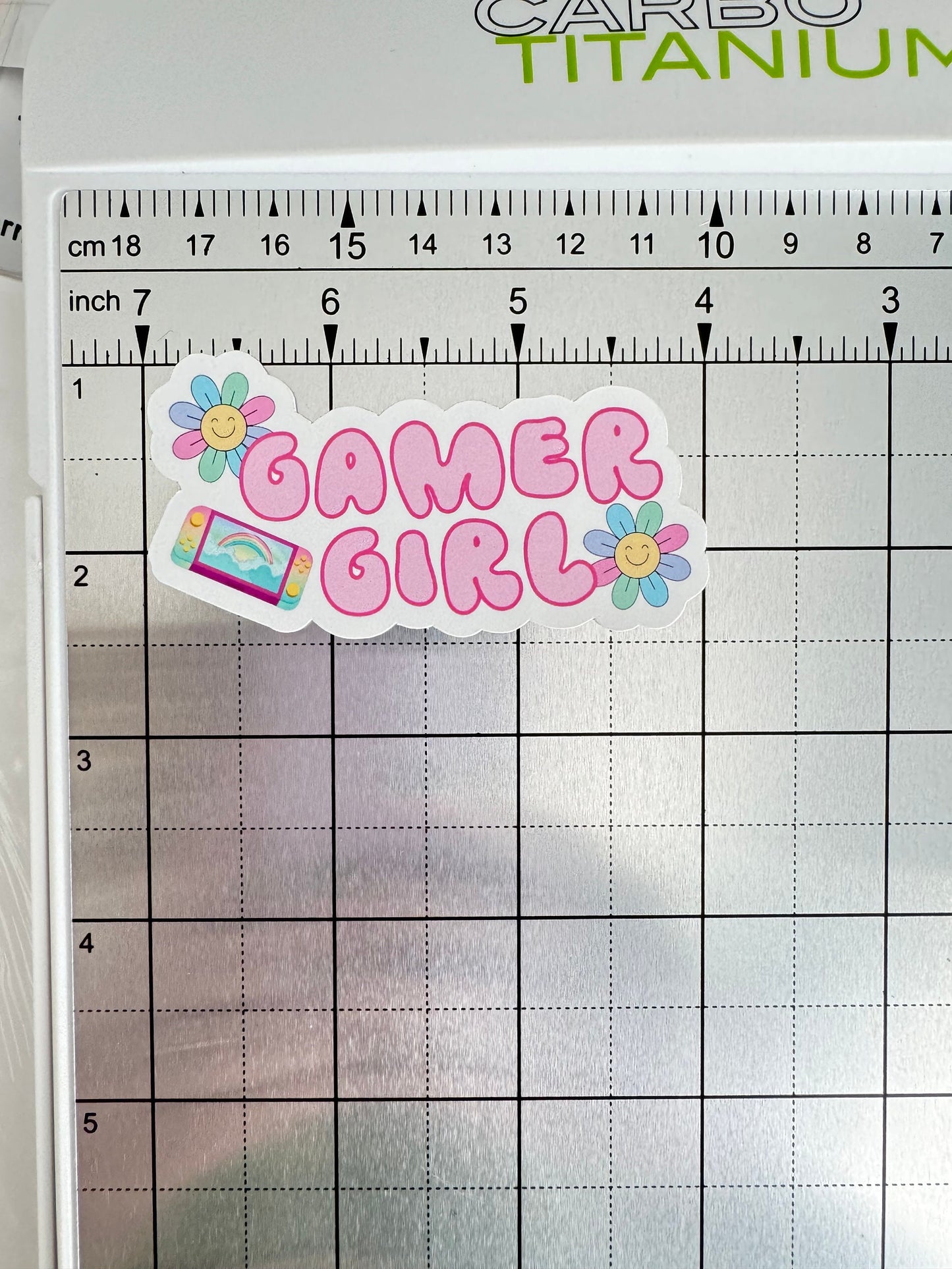 Gamer Girl Sticker Water bottle sticker laptop sticker Kindle Sticker Gift for Video Gamer Cozy gamer Stanley Cup sticker hydroflask decal