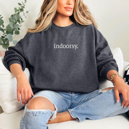 Indoorsy Embroidered Sweatshirt