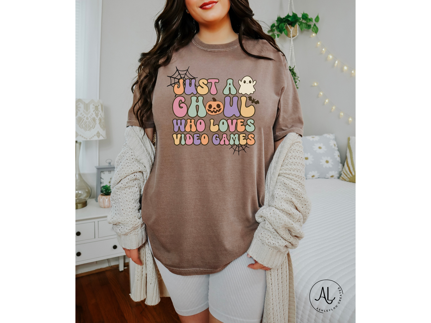 Just a Ghoul Who Loves Video Games Shirt