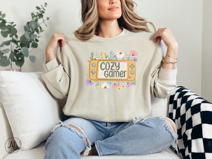 Cozy Gamer Crewneck Sweatshirt