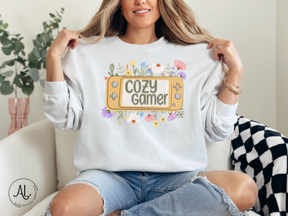 Cozy Gamer Crewneck Sweatshirt