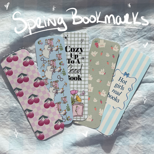 Pages in Bloom - Spring Bookmarks