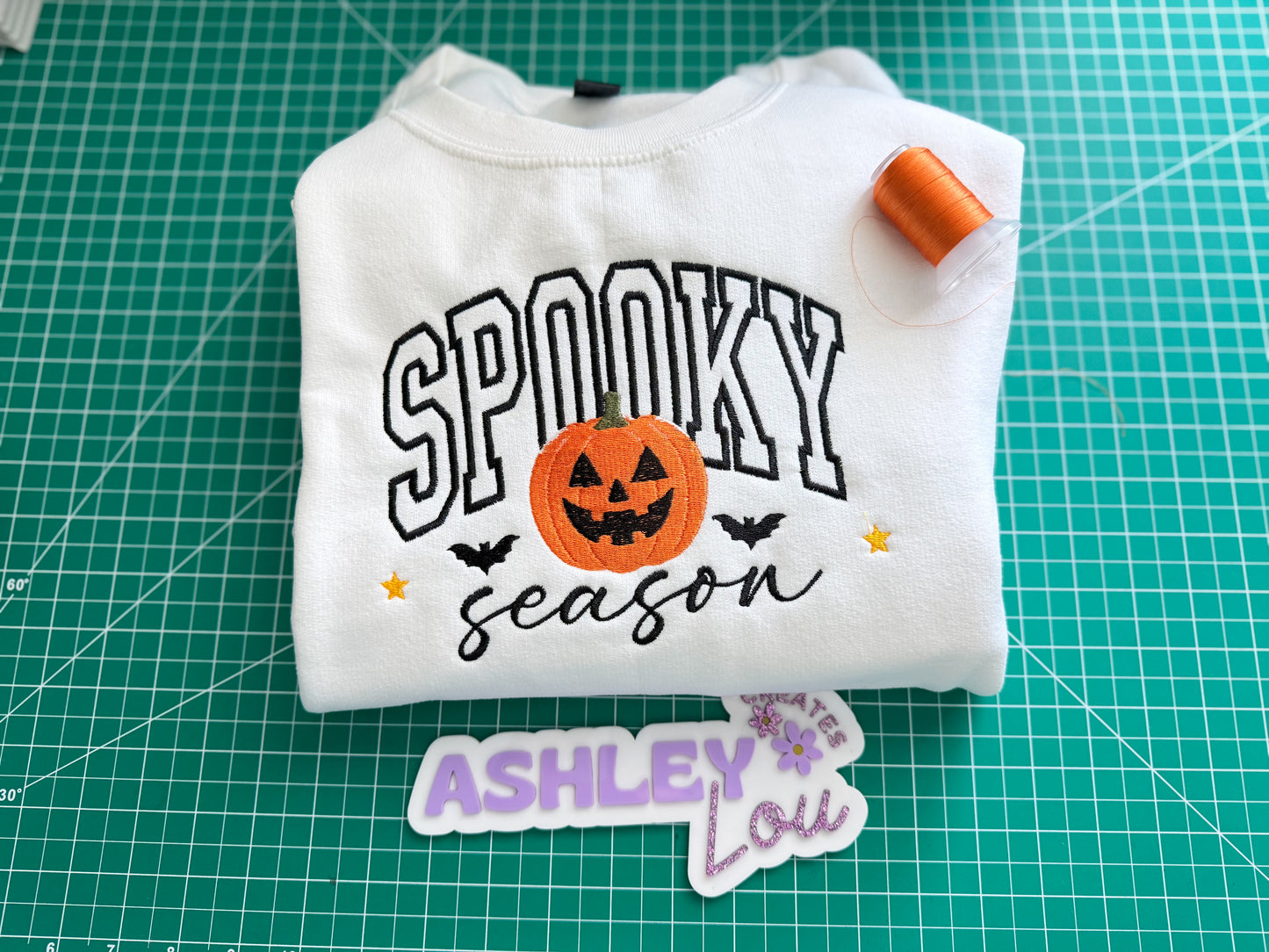 Spooky Season Custom Embroidery