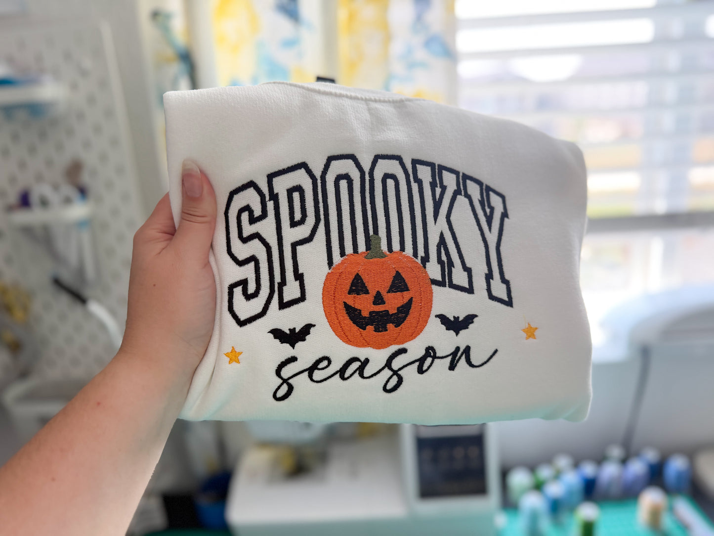 Spooky Season Custom Embroidery