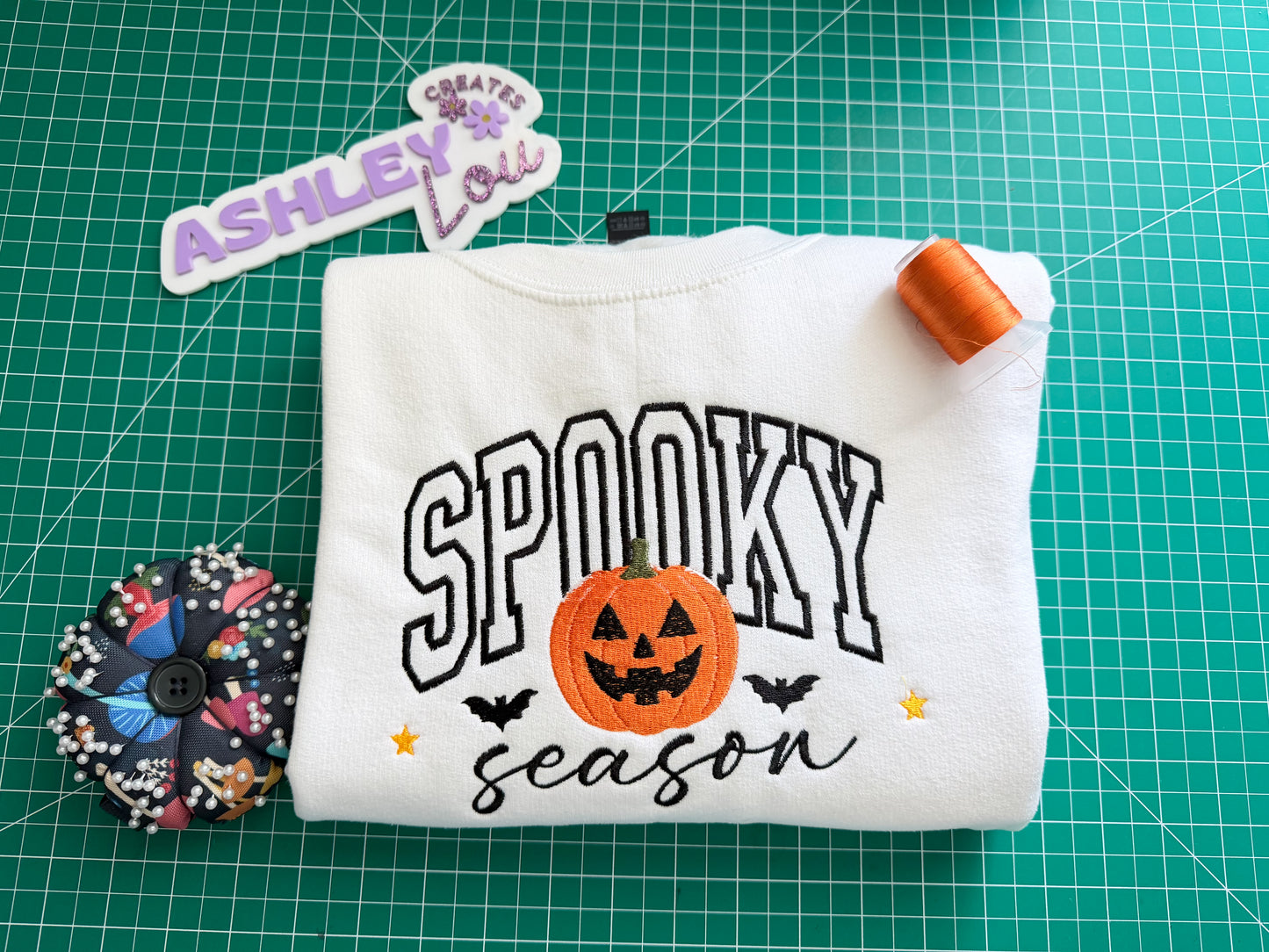 Spooky Season Custom Embroidery