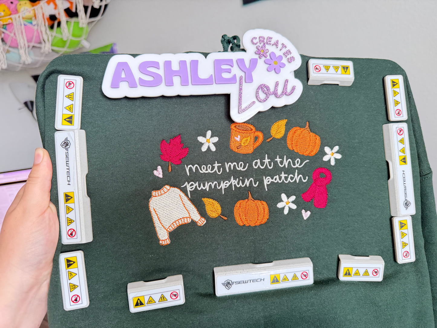 Meet Me At The Pumpkin Patch Embroidered Fall Apparel | Choose Your Style