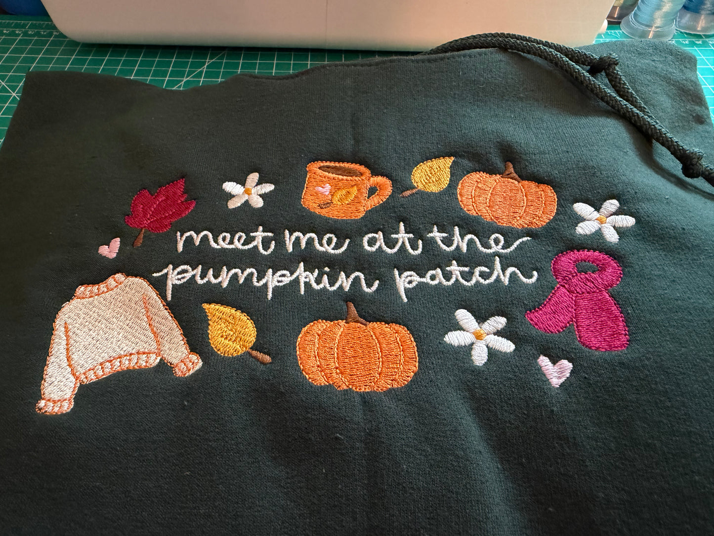 Meet Me At The Pumpkin Patch Embroidered Fall Apparel | Choose Your Style