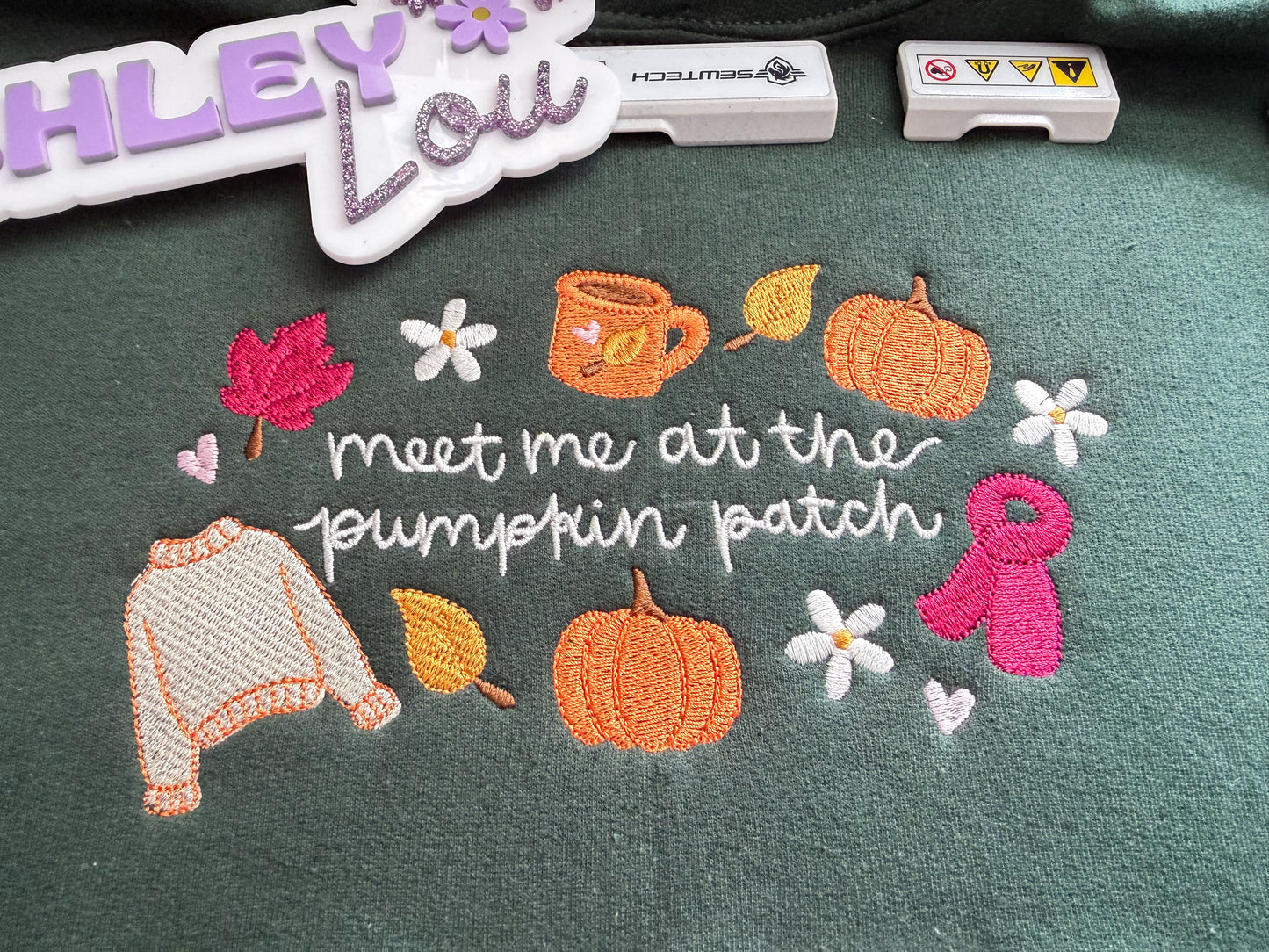 Meet Me At The Pumpkin Patch Embroidered Fall Apparel | Choose Your Style