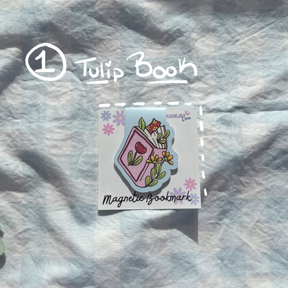 Pages in Bloom - Spring Magnetic Bookmarks