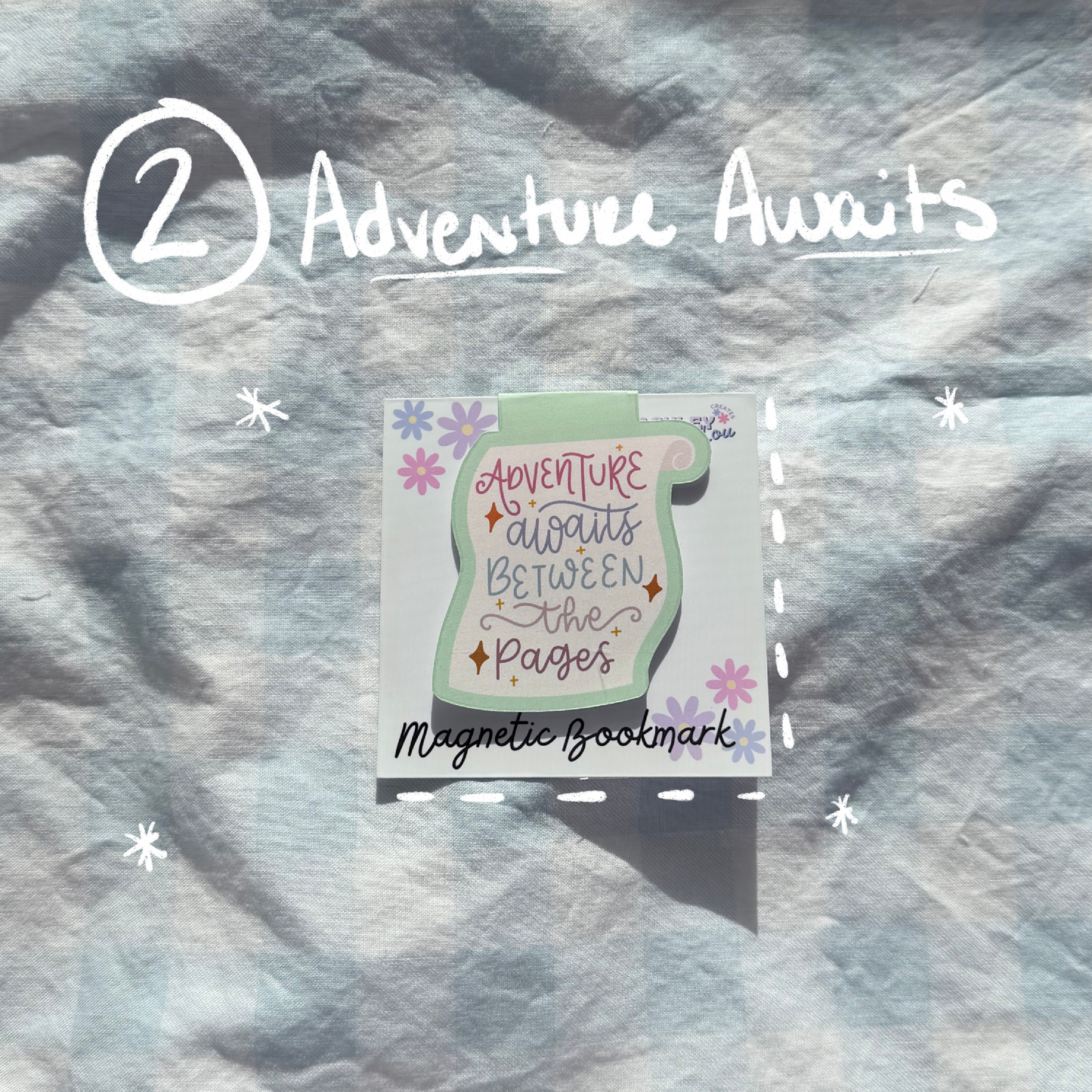 Pages in Bloom - Spring Magnetic Bookmarks