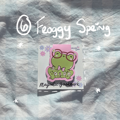 Pages in Bloom - Spring Magnetic Bookmarks