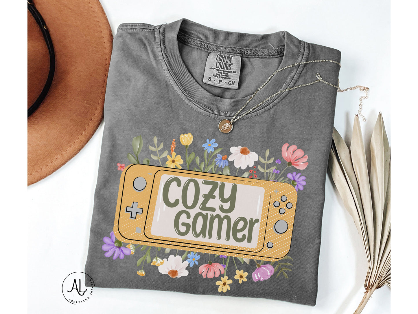 Cozy Gamer Floral Shirt