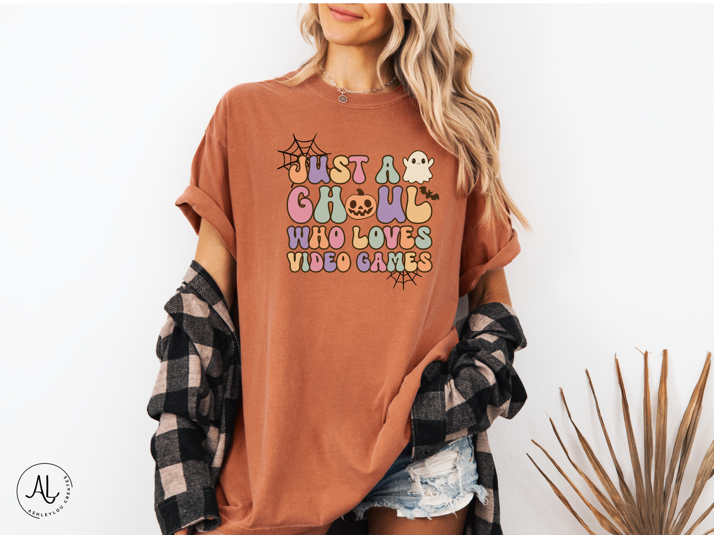Just a Ghoul Who Loves Video Games Shirt