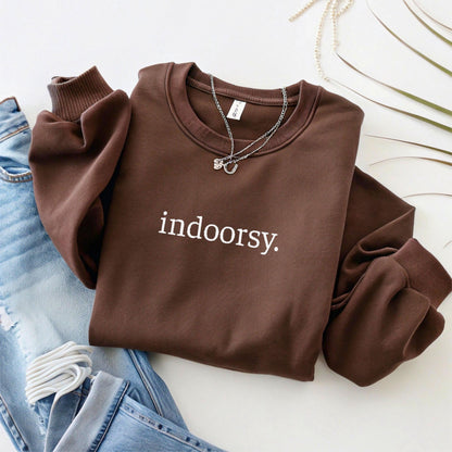 Indoorsy Embroidered Sweatshirt