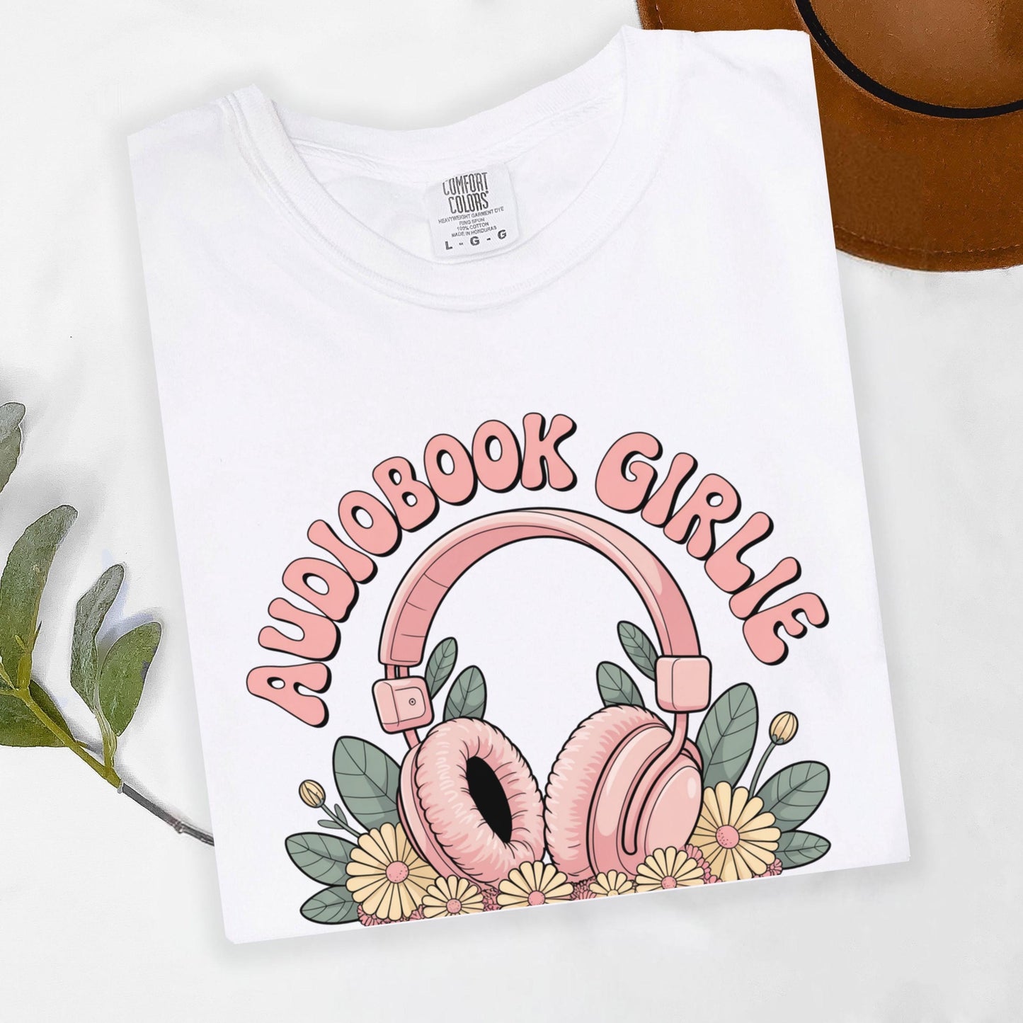 Audiobook Floral T Shirt
