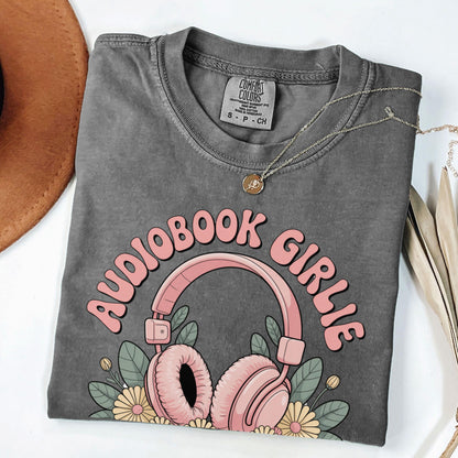 Audiobook Floral T Shirt