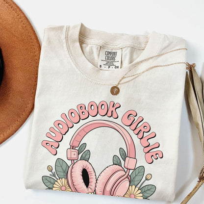 Audiobook Floral T Shirt
