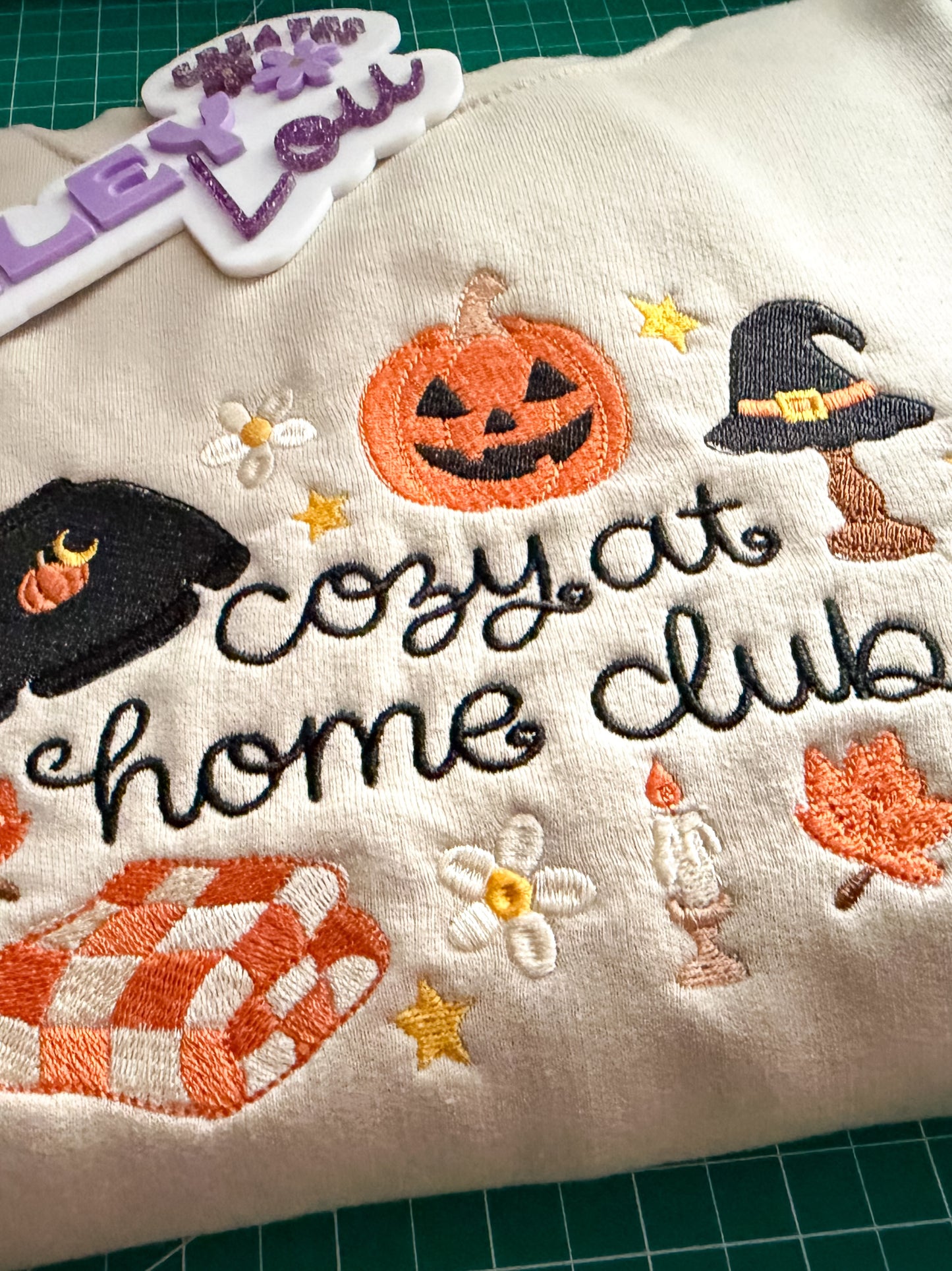 Cozy At Home Club Embroidered Fall Apparel | Choose Your Style