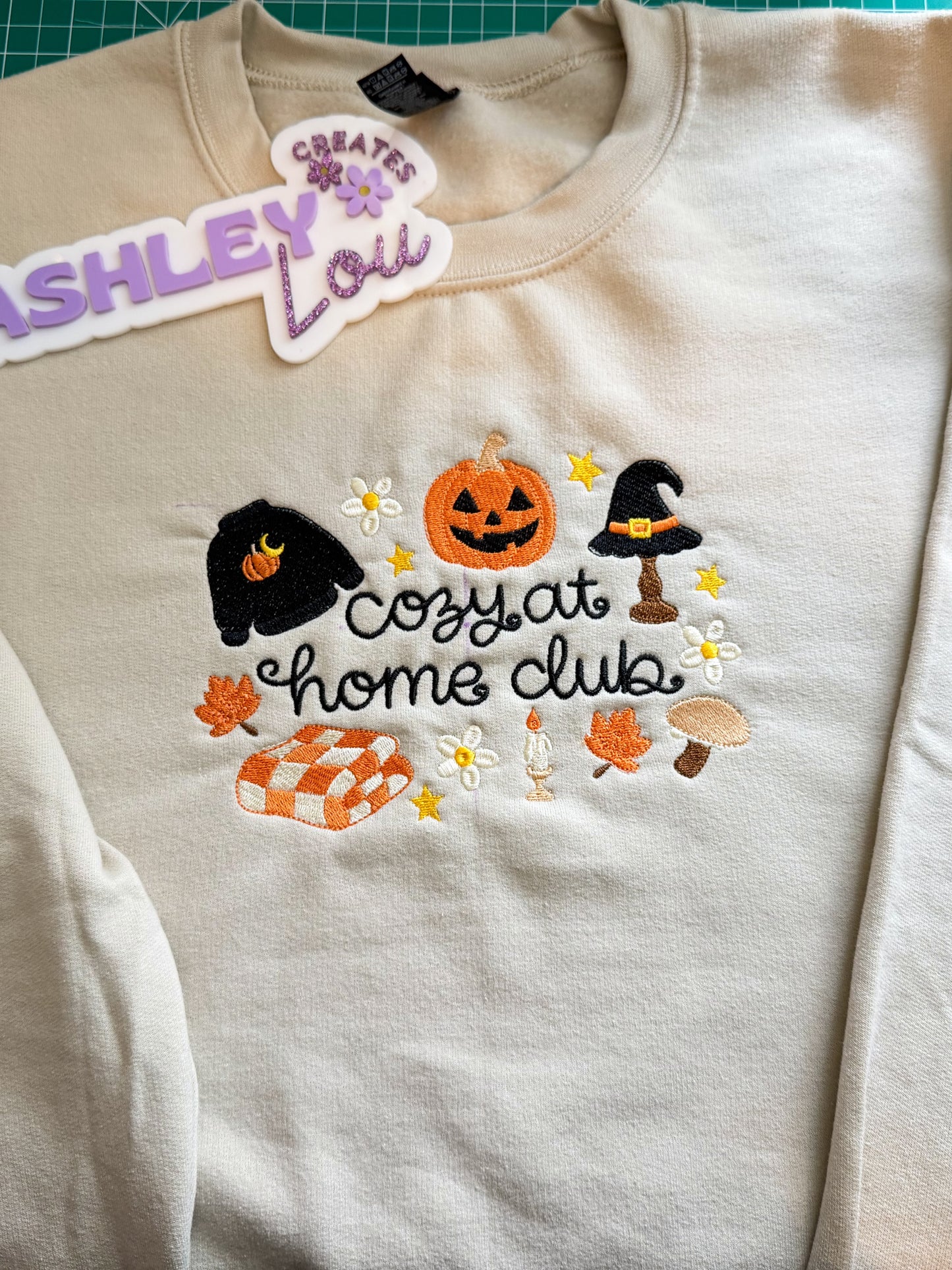 Cozy At Home Club Embroidered Fall Apparel | Choose Your Style