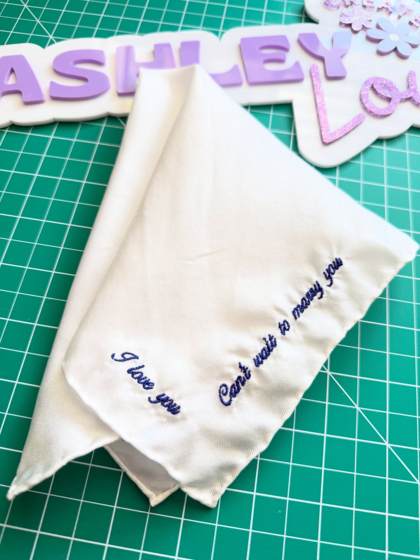 Personalized Wedding Embroidery